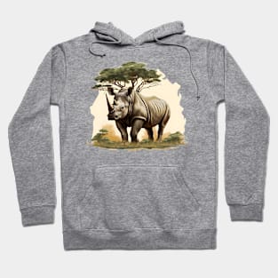 Rhino Love Hoodie